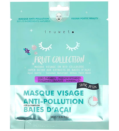Inuwet Ansigtsmaske - Detox Acai Berry