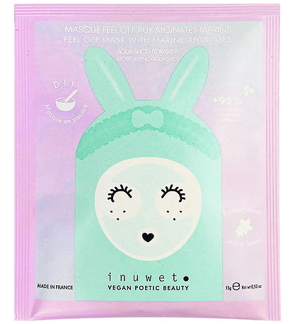 Inuwet Ansigtsmaske - Monoi Fugtgivende Peel-Off Puddermaske