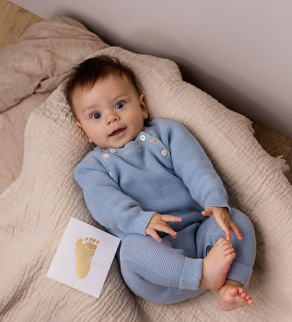 BAMBAM - Blæk Fod/Håndaftrykssæt - Guld