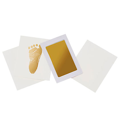 BAMBAM - Blæk Fod/Håndaftrykssæt - Guld