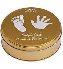 BAMBAM - Gips Fod/Håndaftryk - Guld