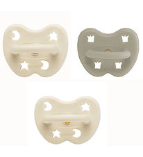 Hevea Sutter - 0-3 mdr - 3-pak - Naturgummi - The Oatmeal Mix