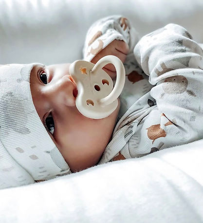 Hevea Sutter - 0-3 mdr - 3-pak - Naturgummi - The Oatmeal Mix