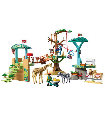 Playmobil - Zoo Wilderness Climbing Park - 169 Dele - 72070
