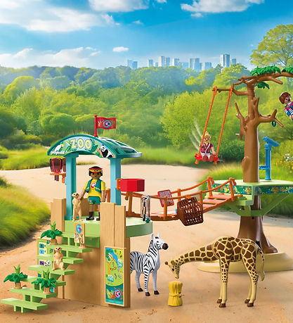 Playmobil - Zoo Wilderness Climbing Park - 169 Dele - 72070