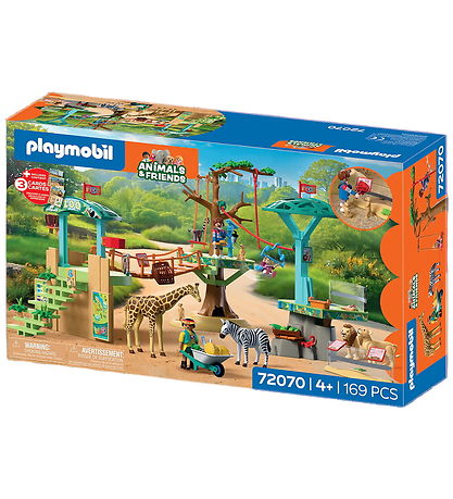 Playmobil - Zoo Wilderness Climbing Park - 169 Dele - 72070