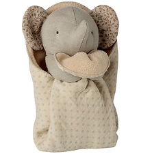 Maileg Bamse - Lullaby Friends - Elephant - Mini - Iron Grey