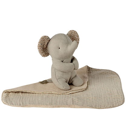 Maileg Bamse - Lullaby Friends - Elephant - Mini - Iron Grey