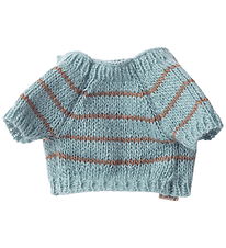 Maileg Puppy Sweater - Knitted - Little - Dusty Blue