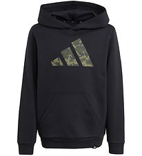 adidas Performance Hættetrøje - J Camo - Black