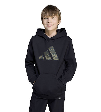adidas Performance Hættetrøje - J Camo - Black