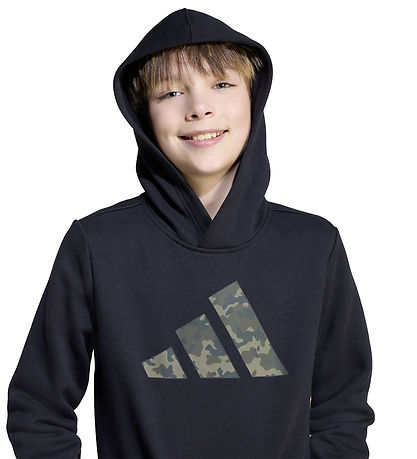 adidas Performance Hættetrøje - J Camo - Black