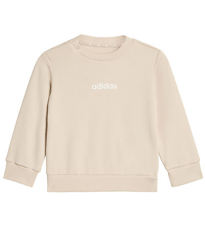 adidas Performance Sweatsæt - I Lin FL Jog - Crli/White