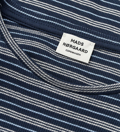 Mads Nørgaard T-shirt - Tuviana -  Sky Captain/Vanilla Ice/Cashm