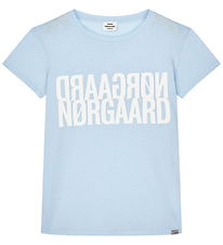Mads Nørgaard T-shirt - Tuvina - Cashmere Blue
