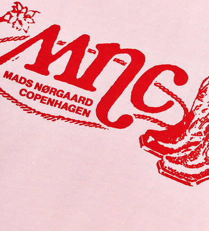 Mads Nørgaard T-shirt - Tristi - Icy Pink