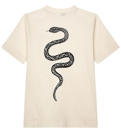 Mads Nørgaard T-Shirt - Theo - Vanilla Ice