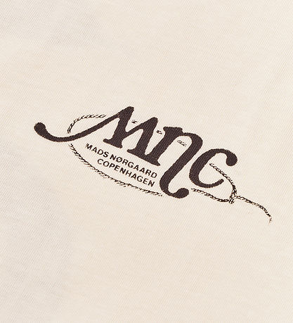 Mads Nørgaard T-Shirt - Theo - Vanilla Ice