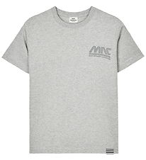 Mads Nørgaard T-shirt - Thorlino - Grey Melange