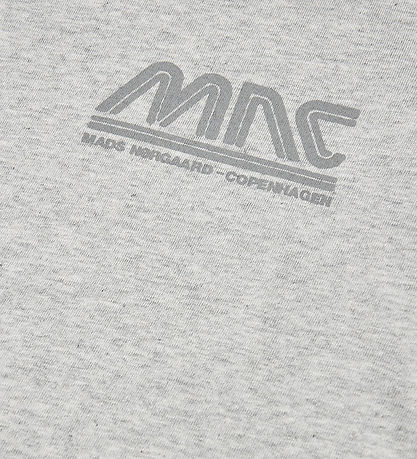 Mads Nørgaard T-shirt - Thorlino - Grey Melange