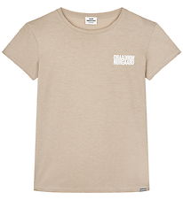 Mads Nørgaard T-shirt - Tuvina - Plaza Taupe