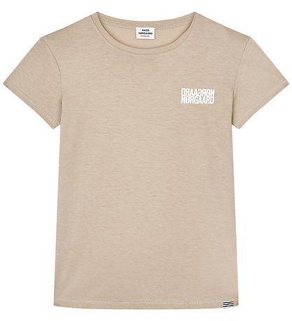 Mads Nørgaard T-shirt - Tuvina - Plaza Taupe