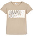 Mads Nørgaard T-shirt - Tuvina - Plaza Taupe