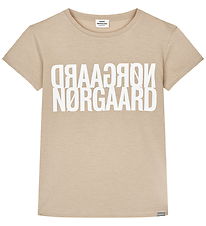 Mads Nørgaard T-shirt - Tuvina - Plaza Taupe