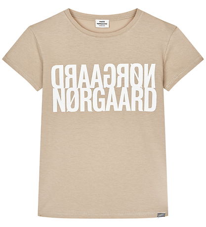 Mads Nørgaard T-shirt - Tuvina - Plaza Taupe