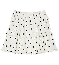 Mads Nørgaard Skirt - Sallie - Dot Aop Vanilla Ice