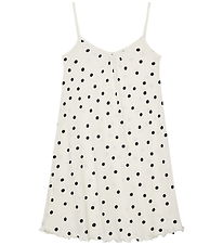 Mads Nørgaard Dress - Sigrid - Dot Aop Vanilla Ice