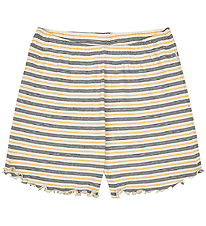 Mads Nørgaard Shorts - Prixa - Vanilla Ice/Sky Captain/Zinnia