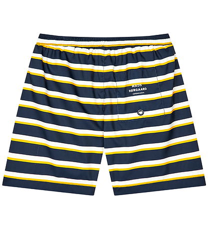 Mads Nørgaard Badeshorts - Sandrino - Vanilla Ice/Sky Captain/Zi