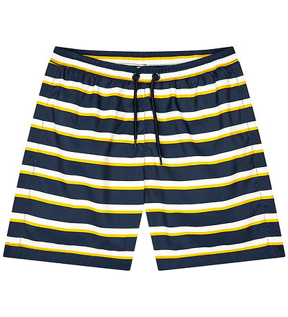 Mads Nørgaard Badeshorts - Sandrino - Vanilla Ice/Sky Captain/Zi