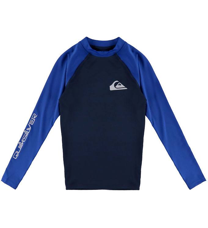 Quicksilver Badebluse - Everyday - UV50+ - Dark Navy/Monaco Blue