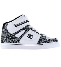 DC Shoes Sko - Pure Hi Top Ev - Black/White/Print