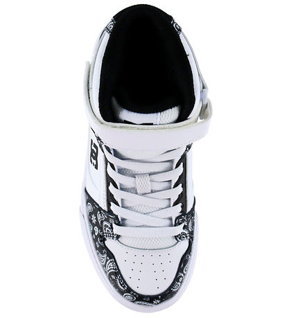 DC Shoes Sko - Pure Hi Top Ev - Black/White/Print