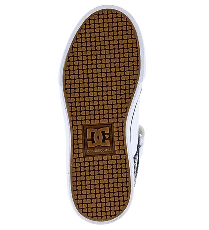 DC Shoes Sko - Pure Hi Top Ev - Black/White/Print
