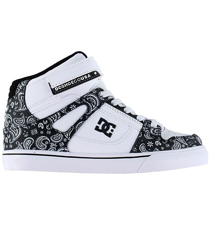 DC Shoes Sko - Pure Hi Top Ev - Black/White/Print