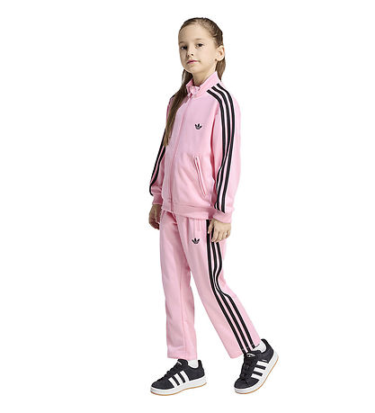 adidas Originals Træningssæt - Firebird TS - Ltpink/Black