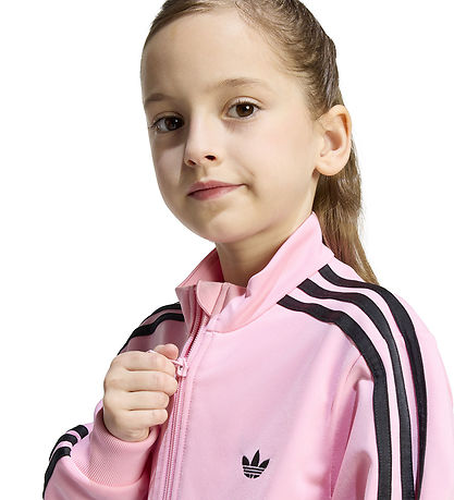 adidas Originals Træningssæt - Firebird TS - Ltpink/Black