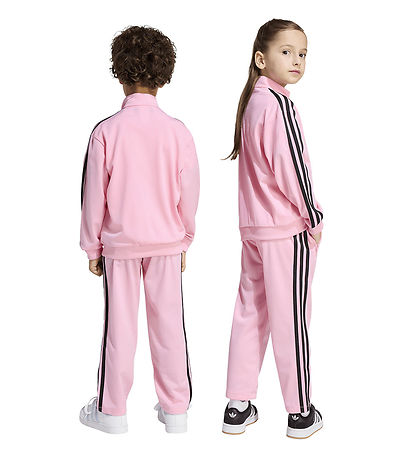 adidas Originals Træningssæt - Firebird TS - Ltpink/Black
