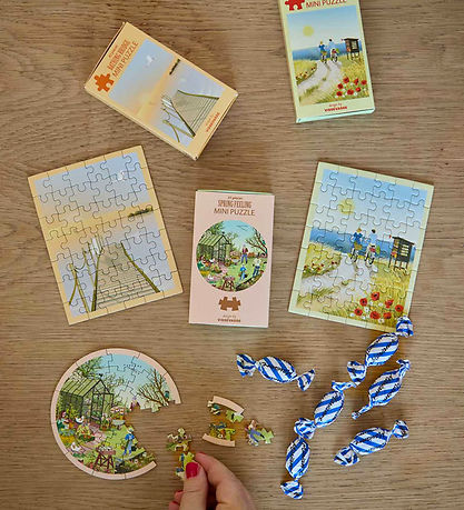 Vissevasse Puslespil - Mini - 31 Brikker -  Spring Feeling