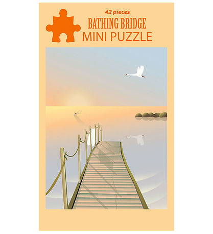 Vissevasse Puslespil - Mini - 42 Brikker - Bathing Bridge