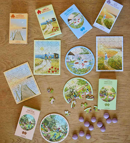 Vissevasse Puslespil - Mini - 42 Brikker - Summer Life