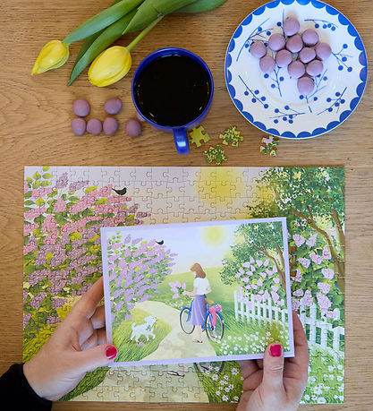 Vissevasse Puslespil - 300 Brikker - Spring