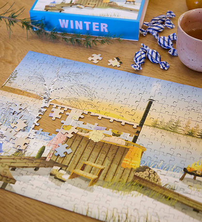 Vissevasse Puslespil - 300 Brikker - Winter