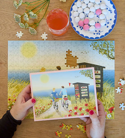 Vissevasse Puslespil - 300 Brikker - Summer