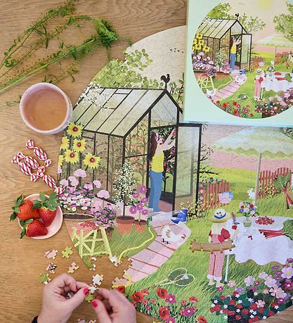 Vissevasse Puslespil - 1000 Brikker - Summer Feeling