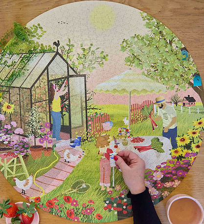 Vissevasse Puslespil - 1000 Brikker - Summer Feeling